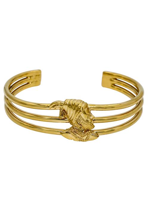 gold plated bangle - 18534957 - Standard Image - 0