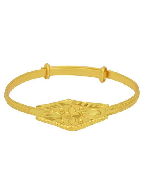 gold brass bangle - 18534962 - Standard Image - 0