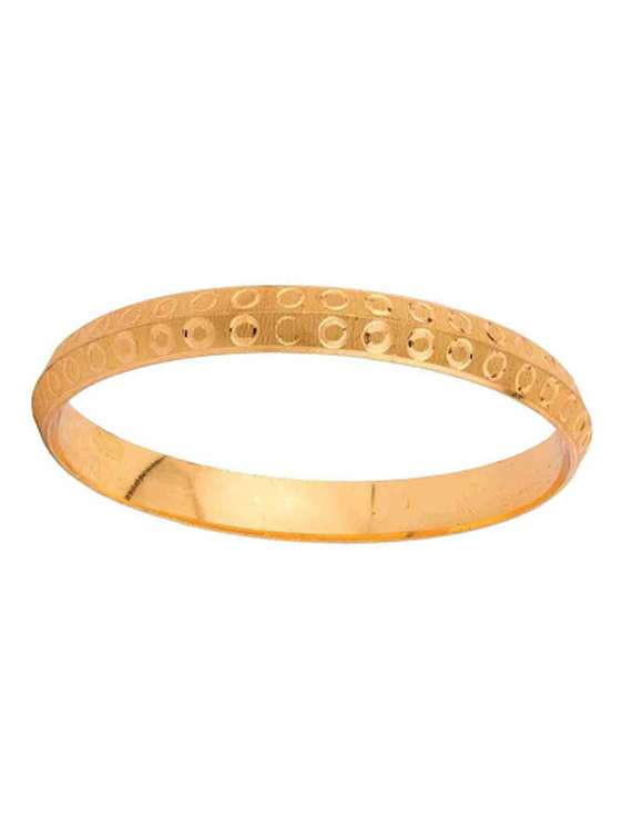 gold plated bangle