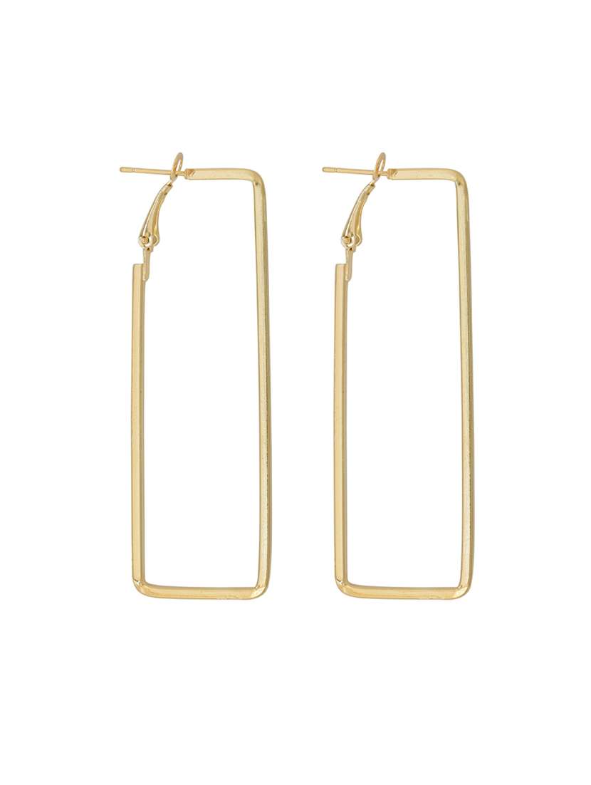 gold plated earring - 18535429 - Standard Image - 2