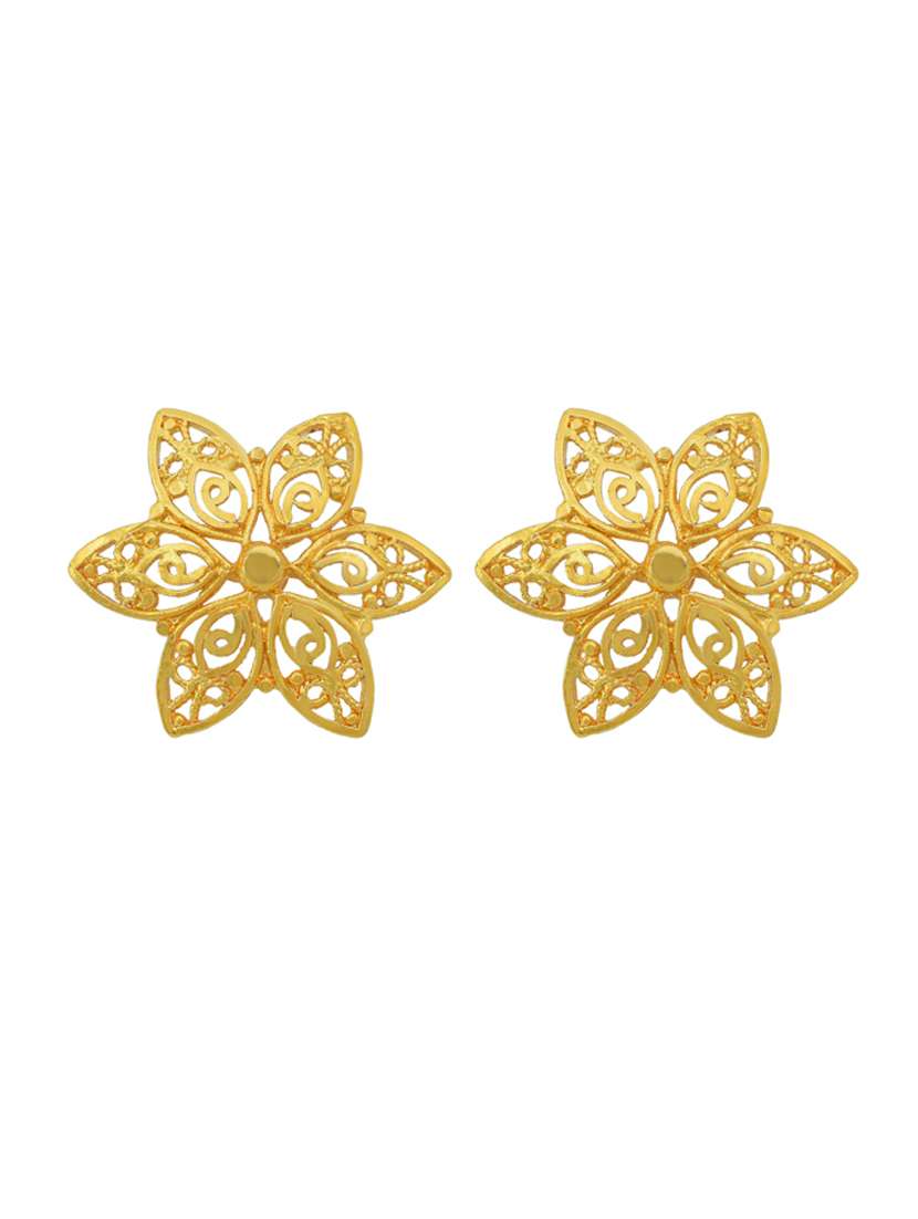 gold plated earring - 18535544 - Standard Image - 2