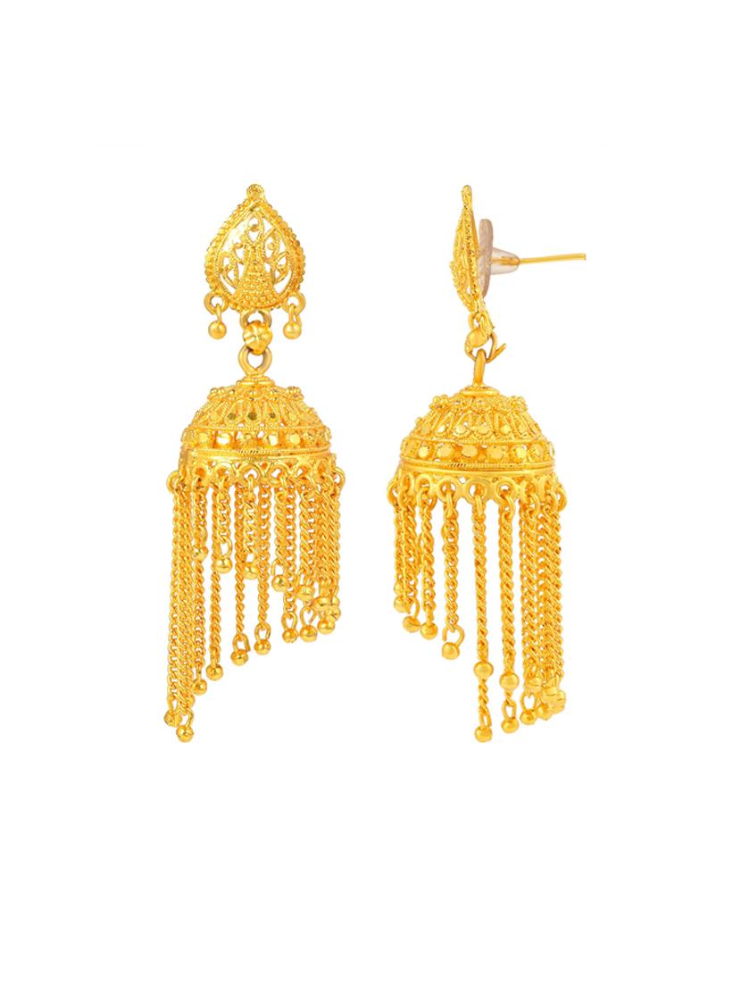 set of 2 jhumka earring - 18535564 - Standard Image - 2