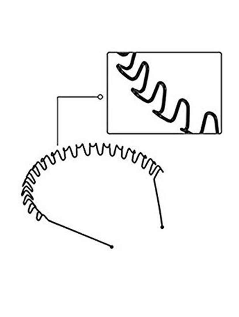 black hair band  - 18535629 -  Standard Image - 2