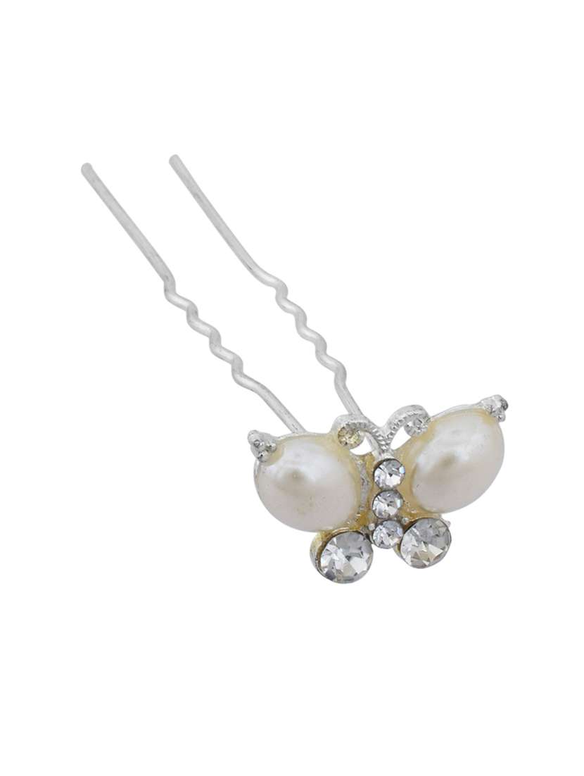 silver hair pin  - 18535634 -  Standard Image - 2