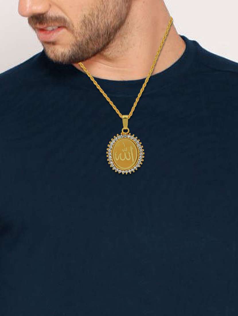 gold brass pendant - 18535729 -  Standard Image - 2