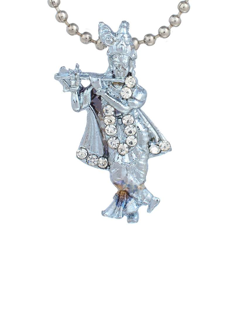 silver plated pendant - 18535742 -  Standard Image - 2