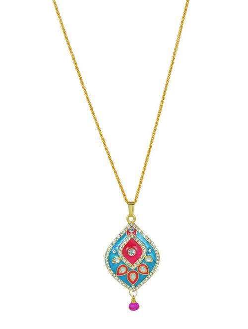 blue brass pendant - 18535787 - Standard Image - 0