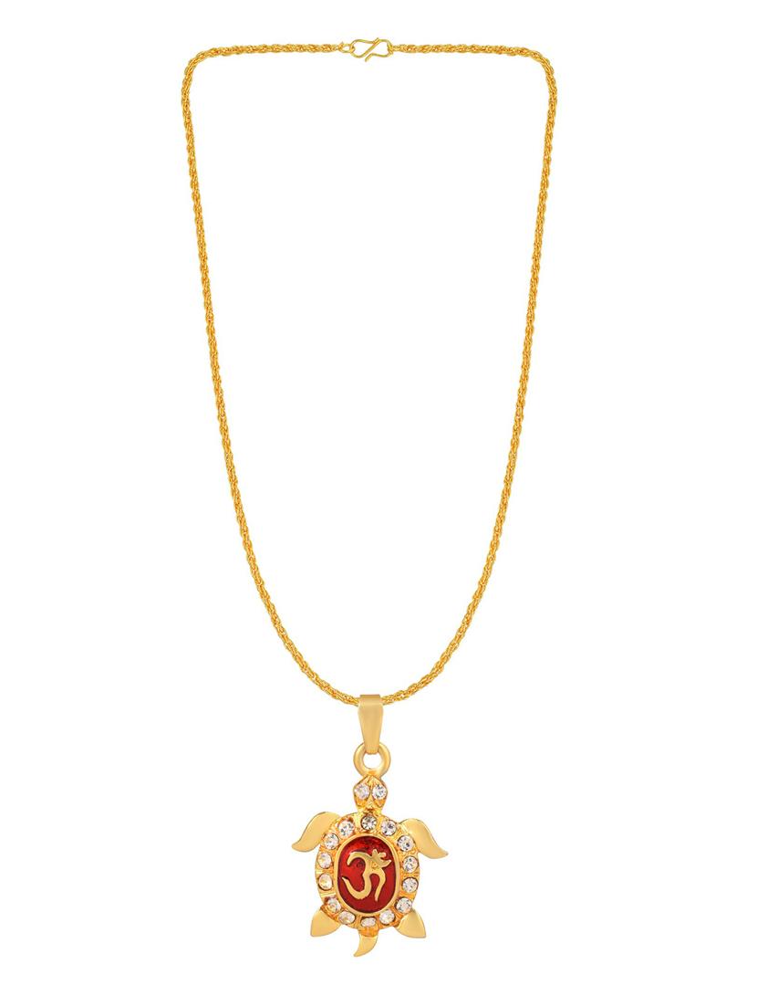 gold plated pendant set - 18535812 - Standard Image - 2