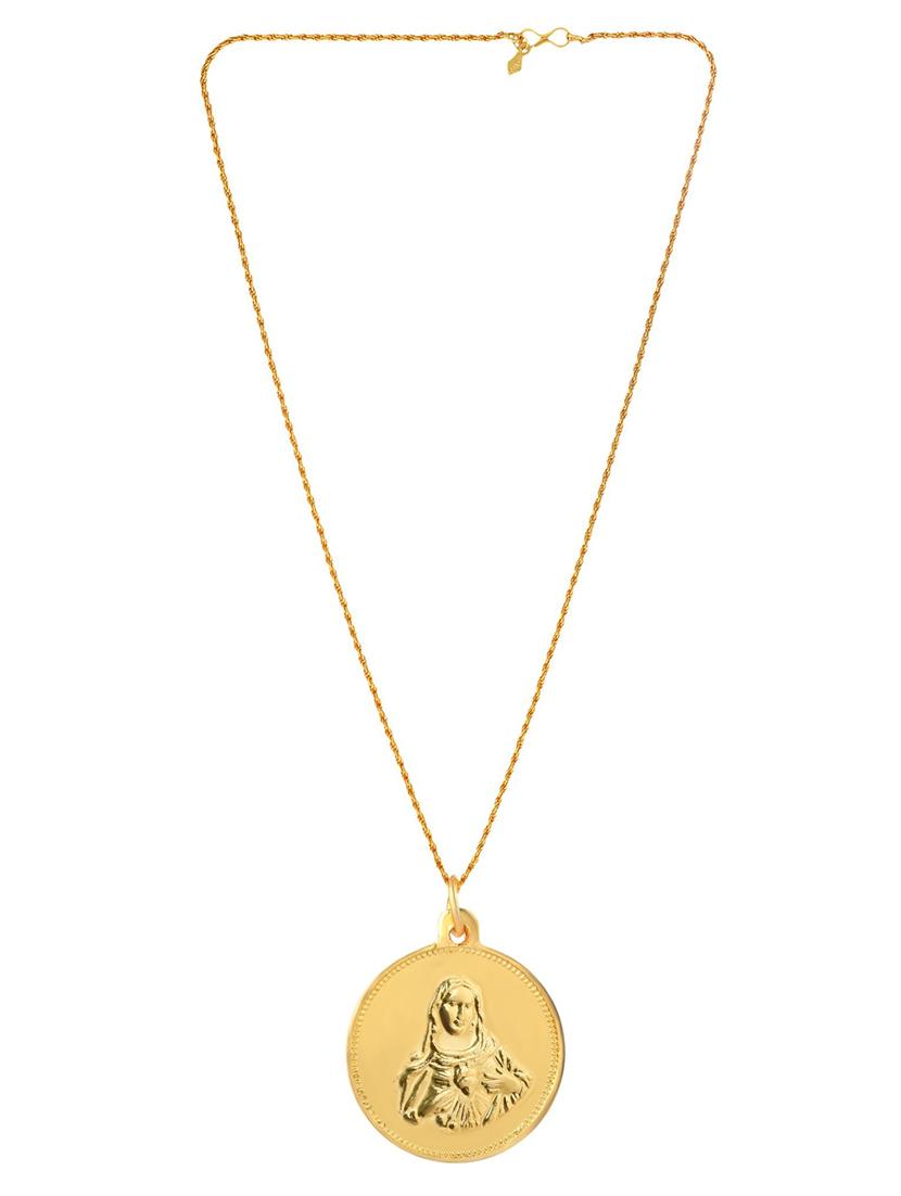 gold metal pendant - 18535877 - Standard Image - 2