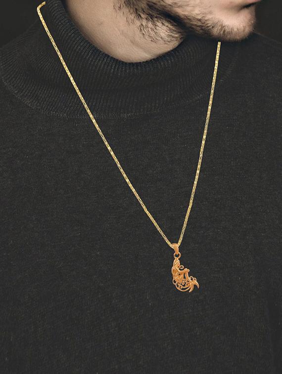 brown brass pendant - 18536011 - Standard Image - 2