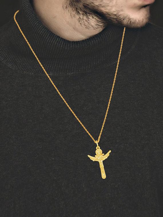 gold plated pendant - 18536026 - Standard Image - 2