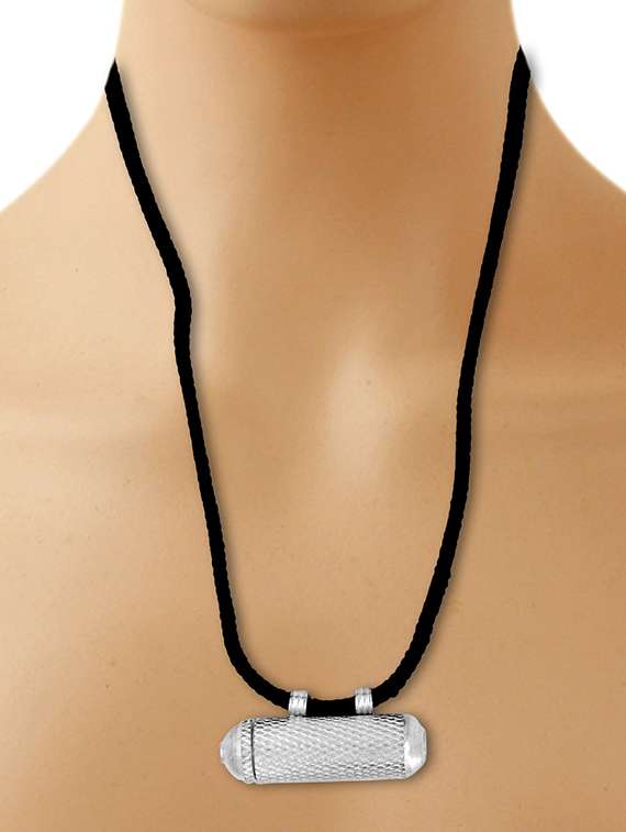 silver brass pendant - 18536076 -  Standard Image - 2