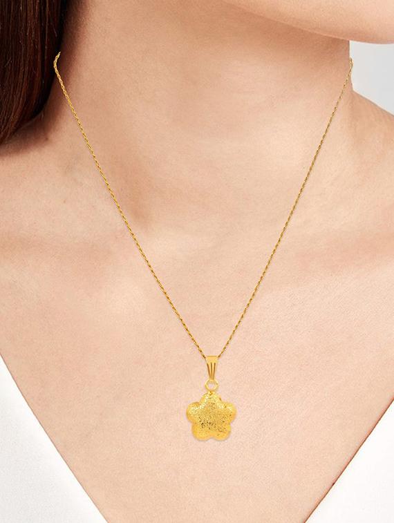 gold brass pendant - 18536100 - Standard Image - 2