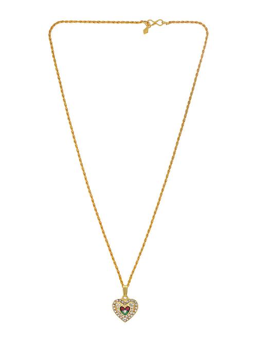 gold plated pendant - 18536130 -  Standard Image - 0