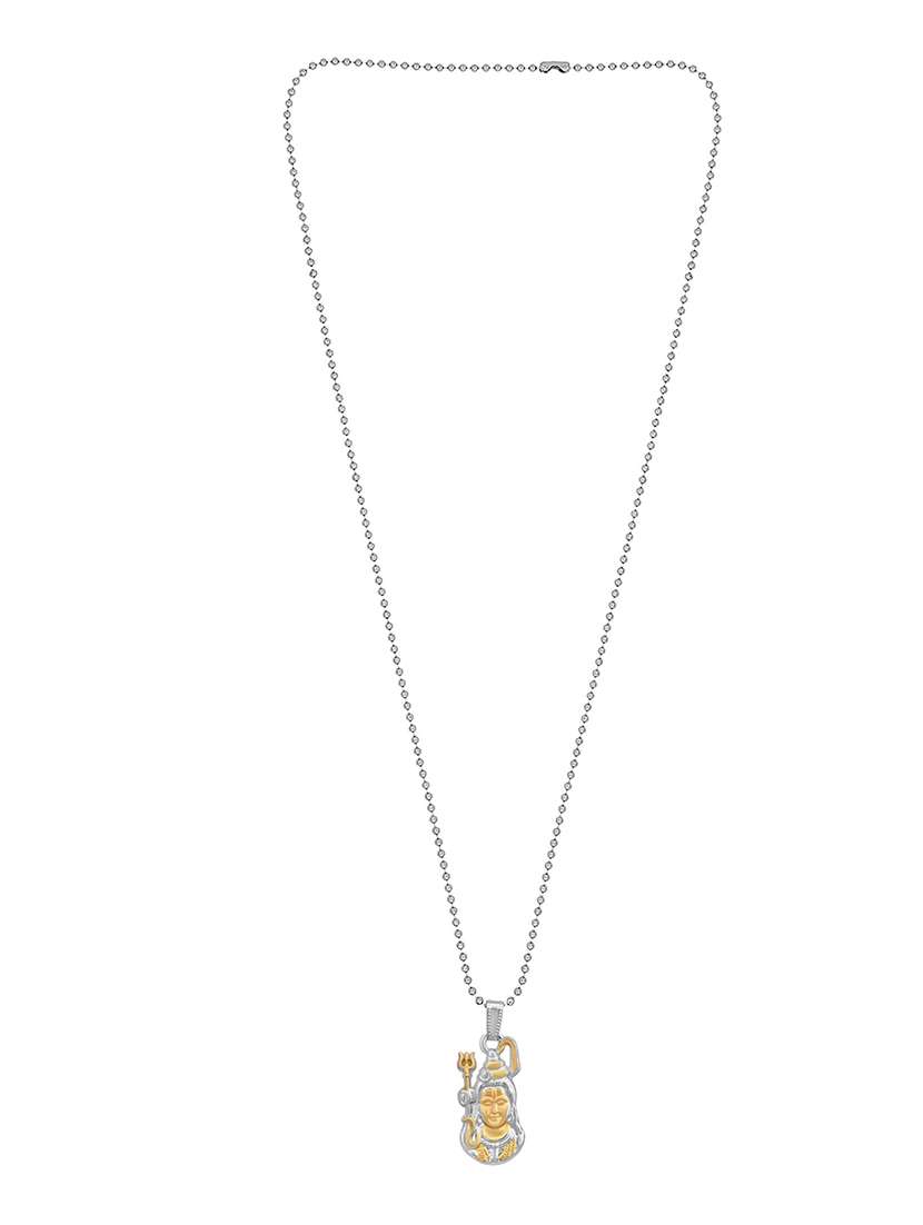 gold brass pendant