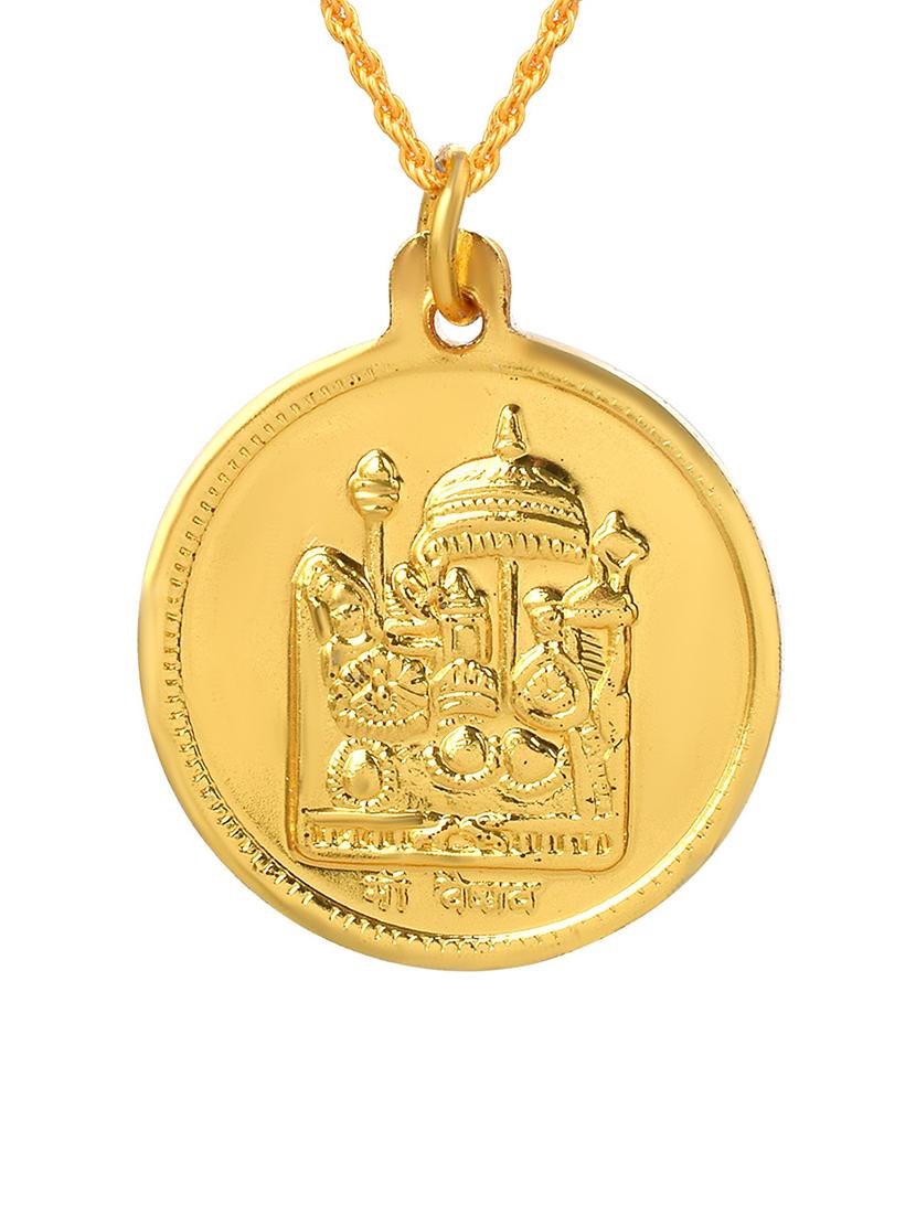 gold plated pendant set - 18536170 - Standard Image - 2