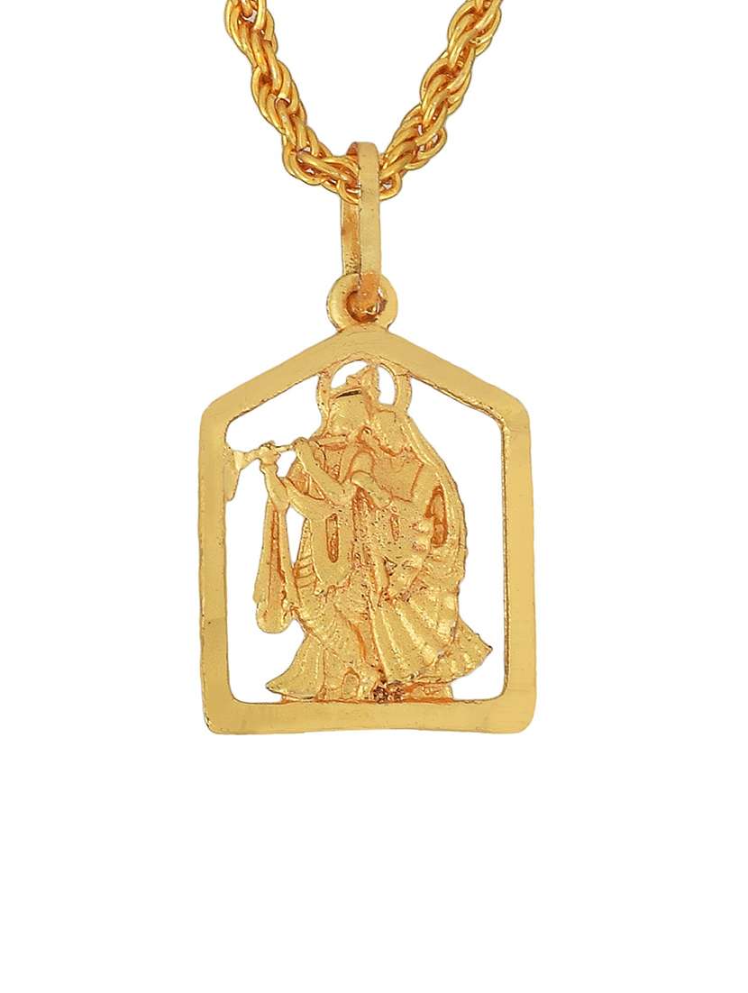 gold plated pendant - 18536261 -  Standard Image - 2