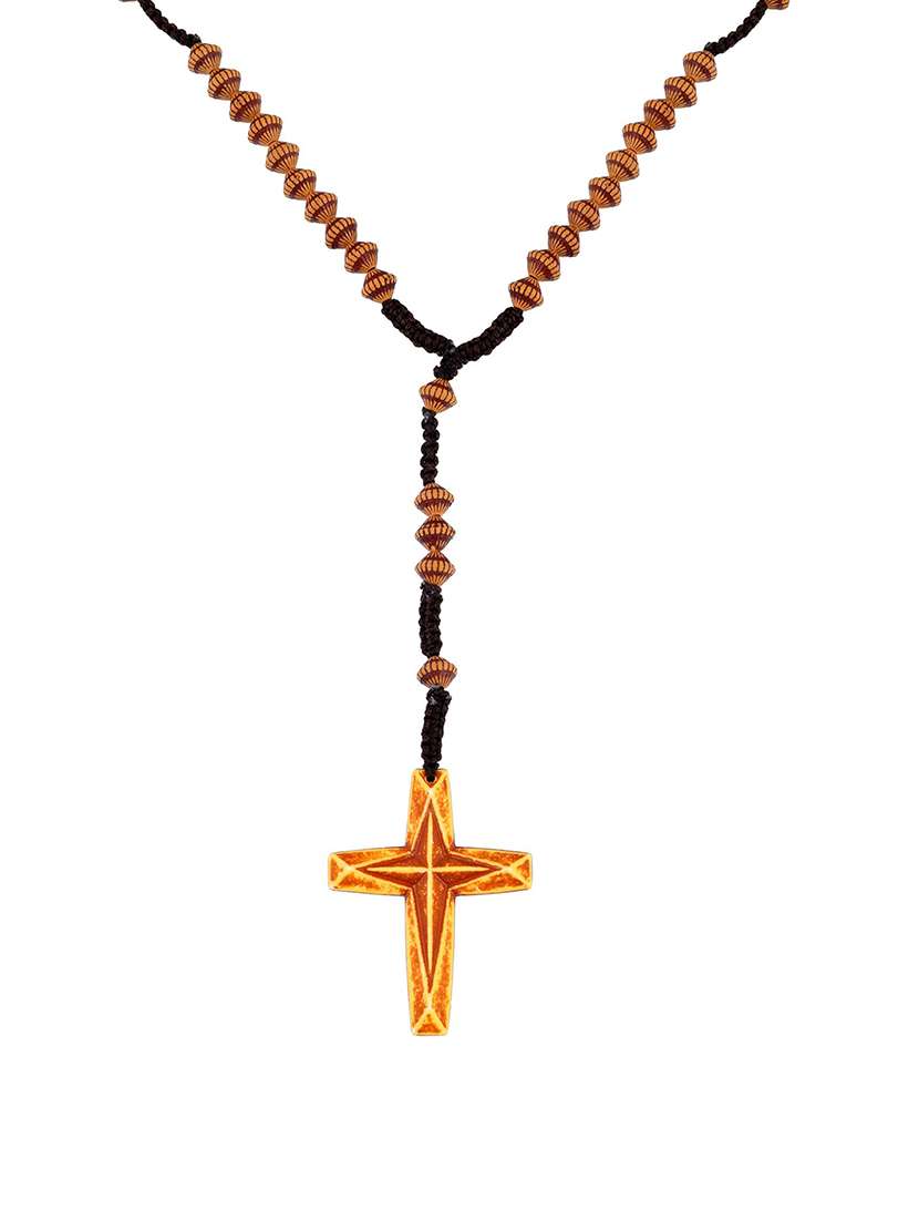 wood cross pendant - 18536268 -  Standard Image - 2