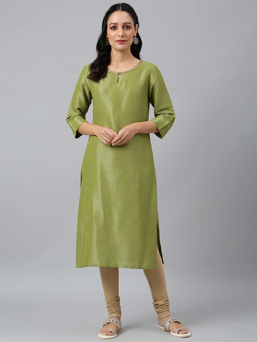 women's straight kurta