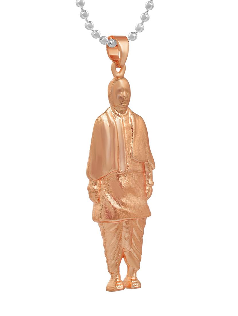 unity sardar patel chain pendant - 18536378 - Standard Image - 2