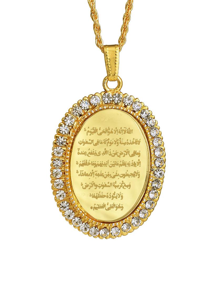 gold plated cz studded, 4 qul - 18536386 - Standard Image - 2