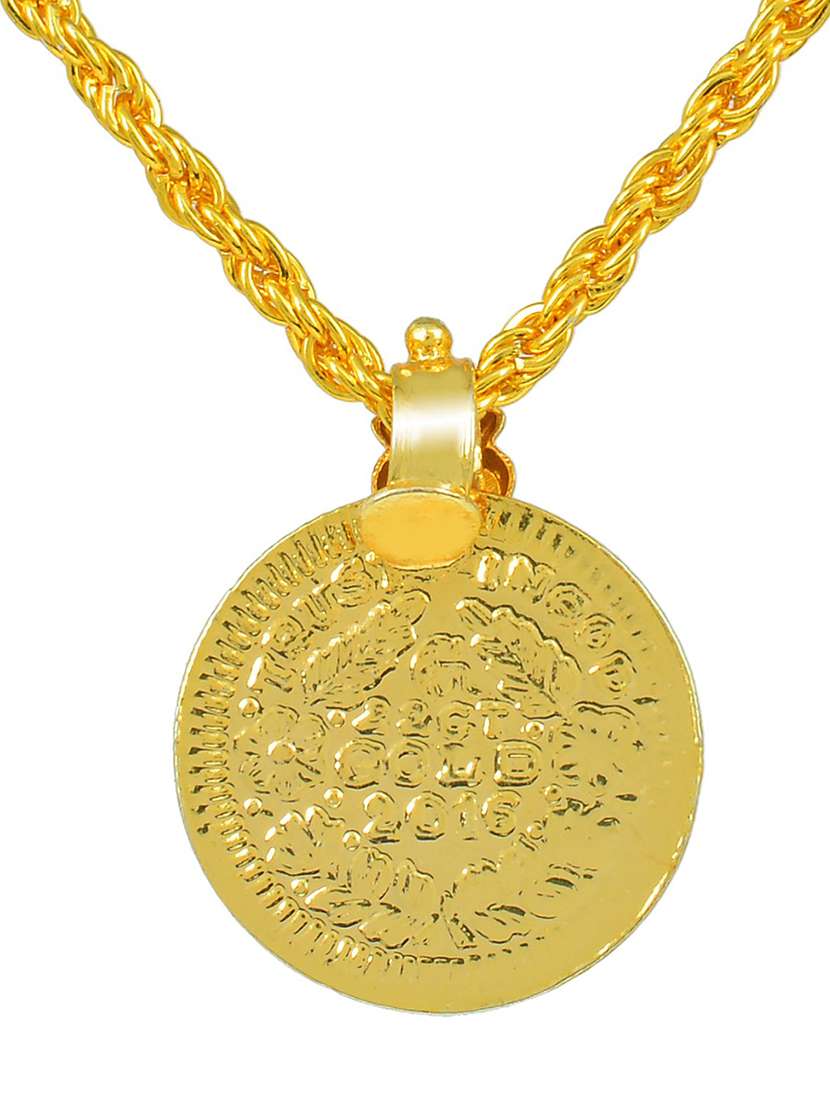 gold plated pendant - 18536422 -  Standard Image - 2