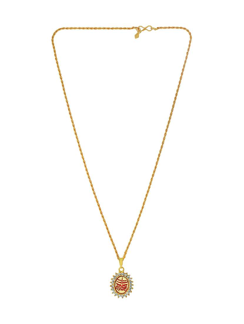 gold plated pendant - 18536439 -  Standard Image - 2