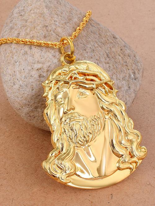 gold plated pendant - 18536443 -  Standard Image - 0