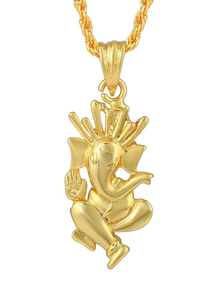 gold plated pendant - 18536607 -  Standard Image - 2