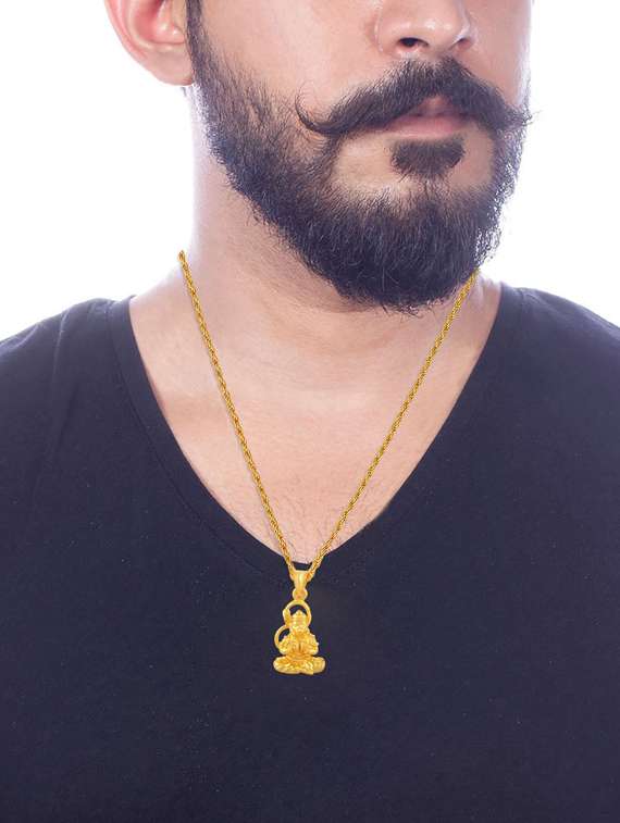 gold plated pendant - 18536614 - Standard Image - 2