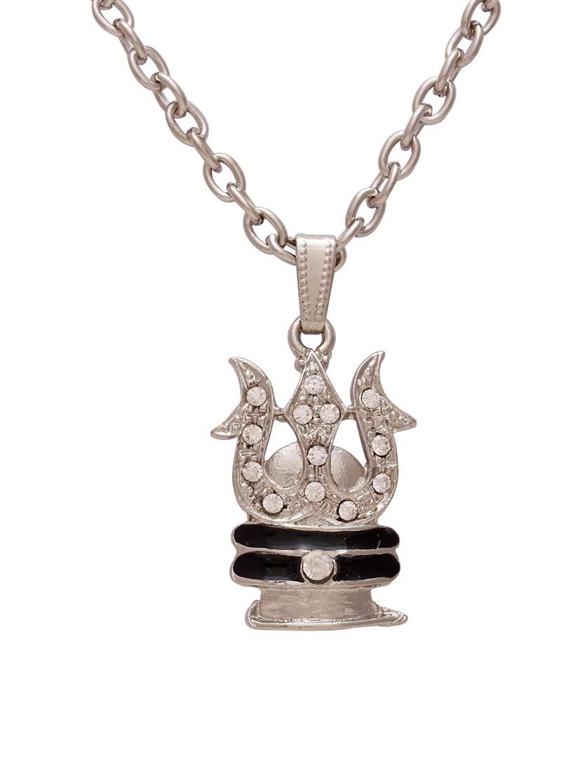 silver plated pendant