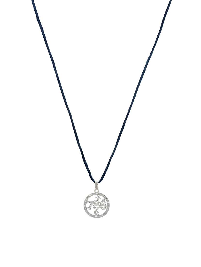 silver plated pendant