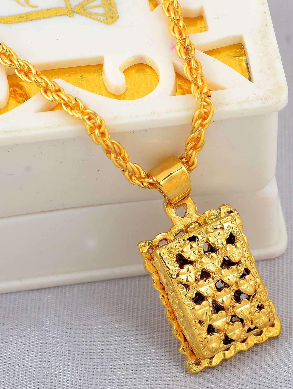 gold plated pendant