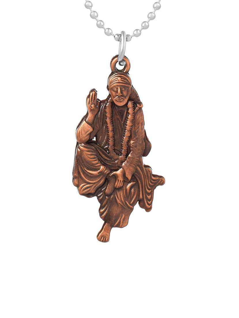 brown metal pendant - 18536818 -  Standard Image - 2
