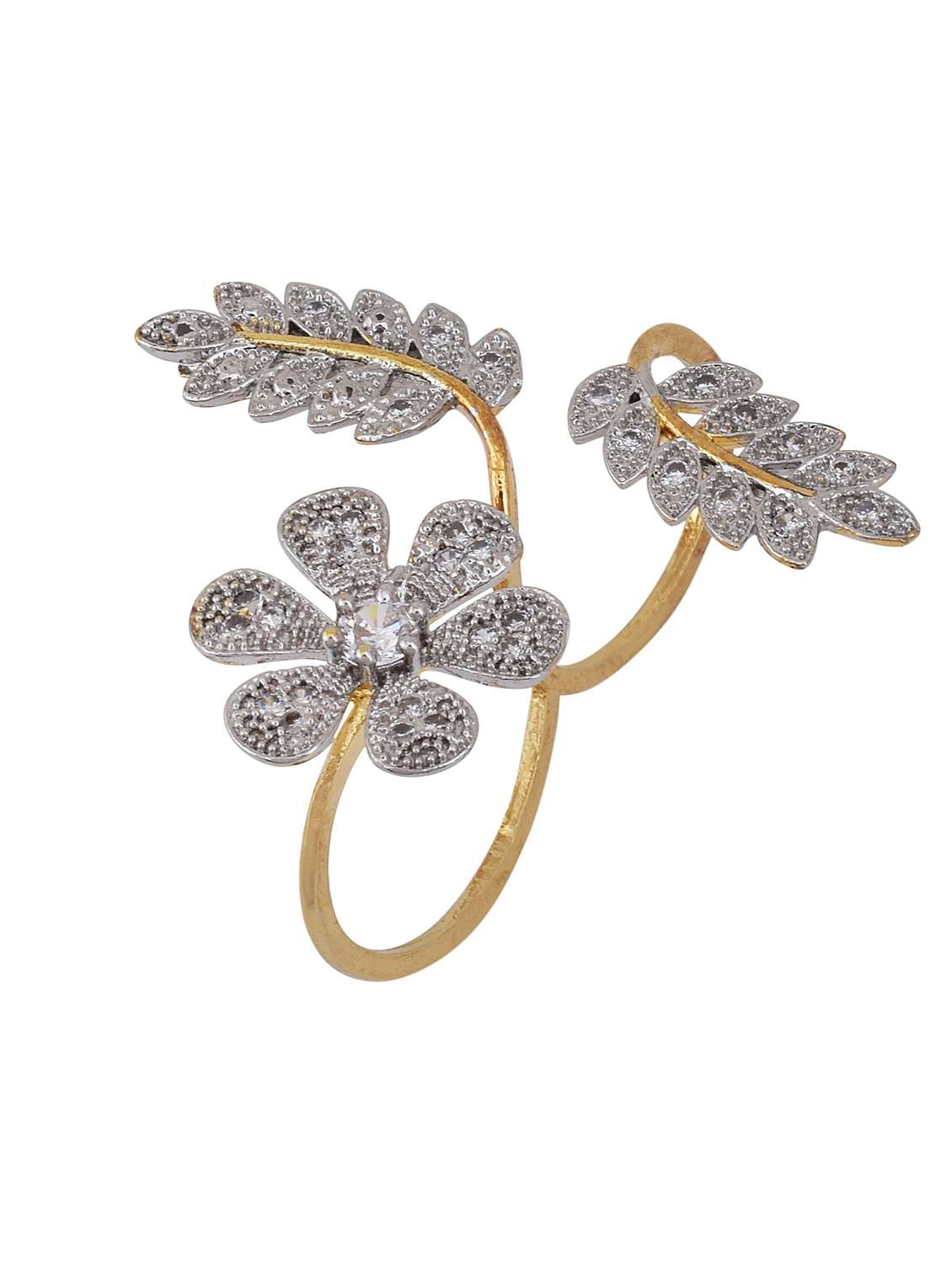 gold brass finger  ring - 18536901 -  Standard Image - 2