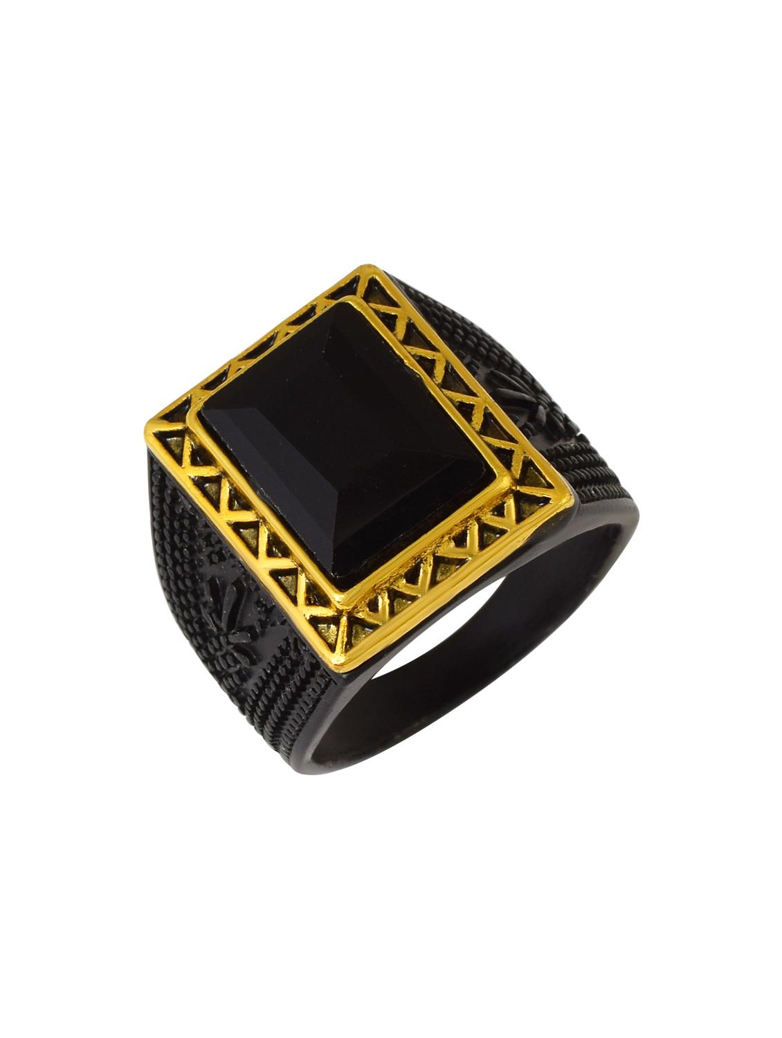 black finger ring - 18536907 - Zoom Image - 0