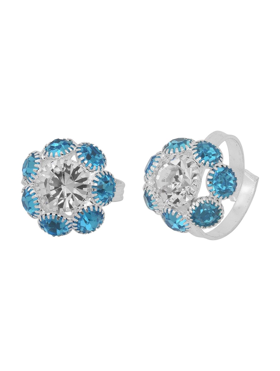 silver brass finger ring - 18536941 - Zoom Image - 0