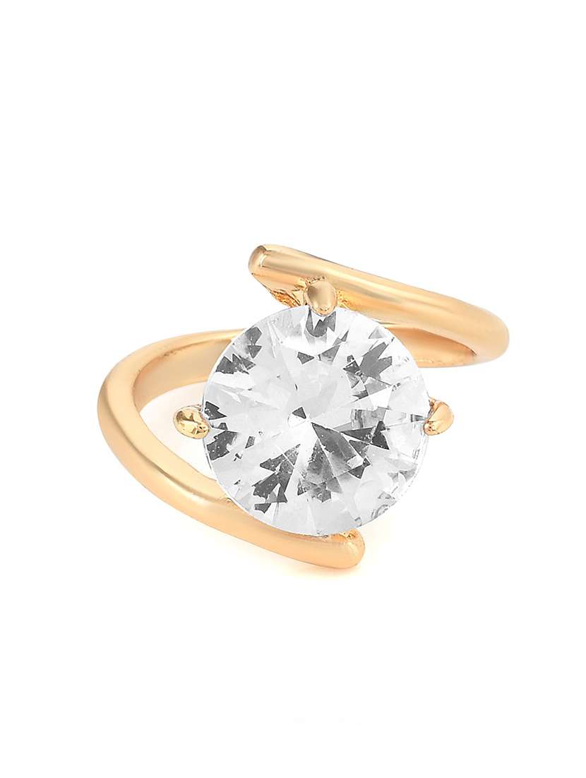 gold brass finger  ring - 18536947 -  Standard Image - 2