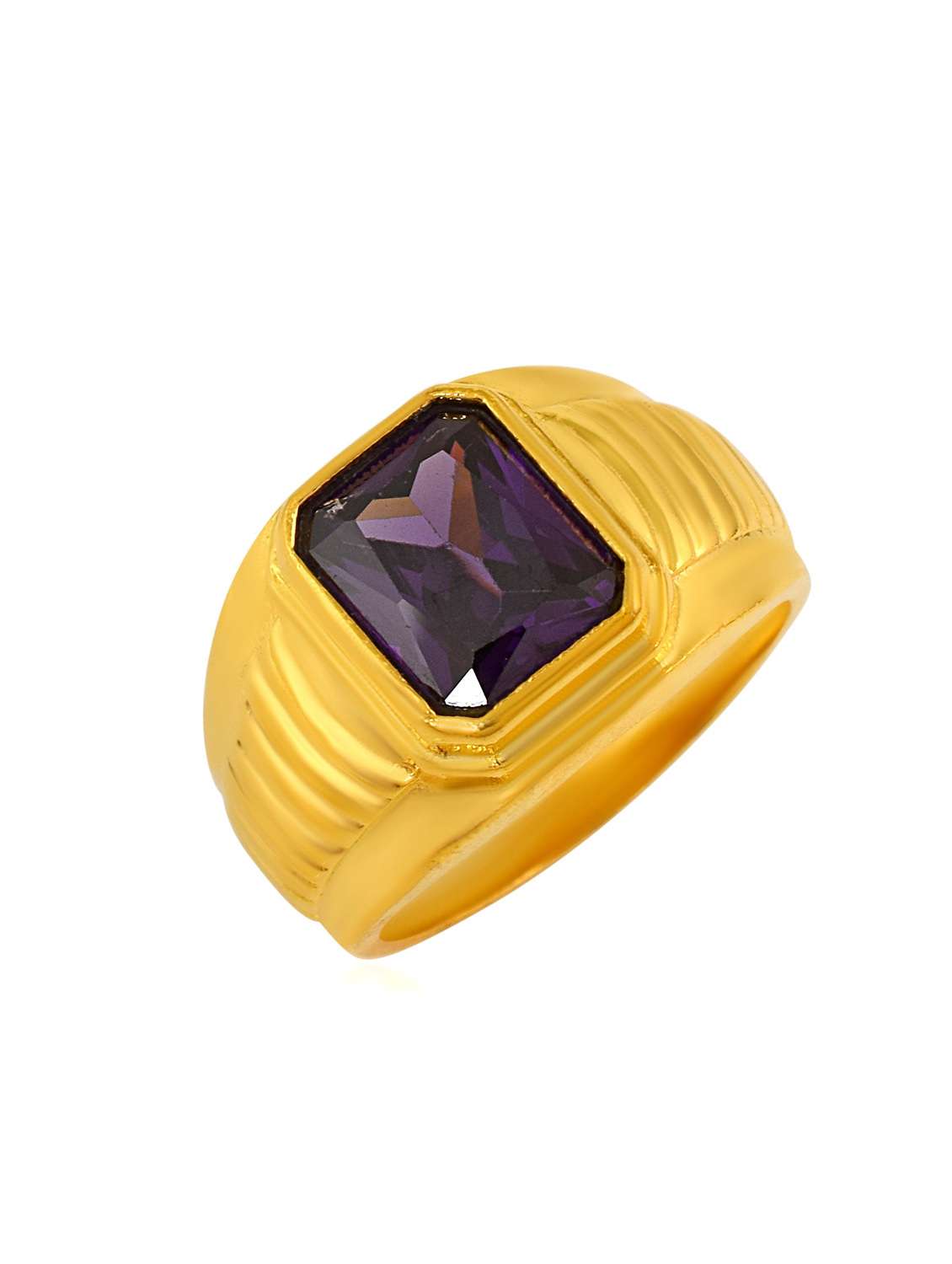 gold plated finger ring