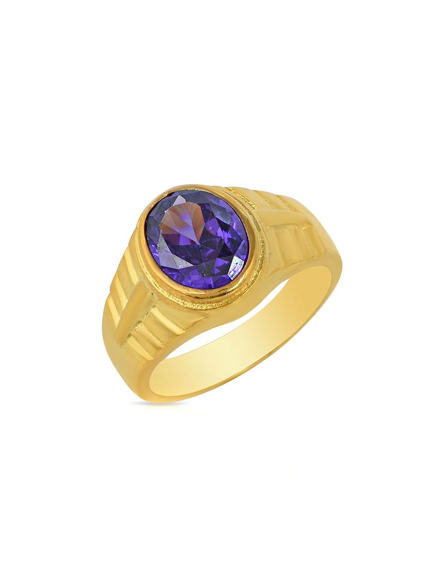 gold plated finger ring - 18536983 -  Zoom Image - 0
