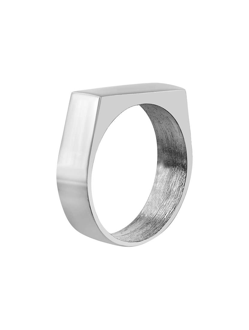 silver plated finger ring - 18536990 -  Standard Image - 2