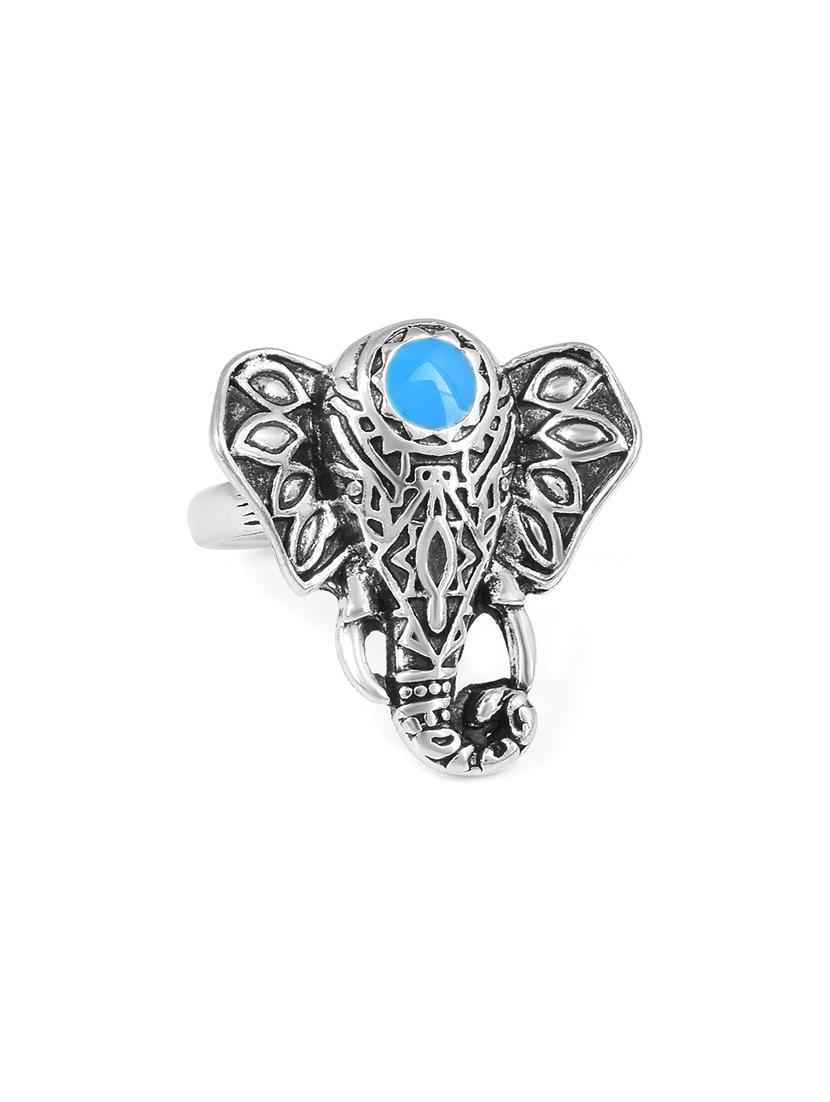 silver plated finger ring - 18537049 - Standard Image - 2