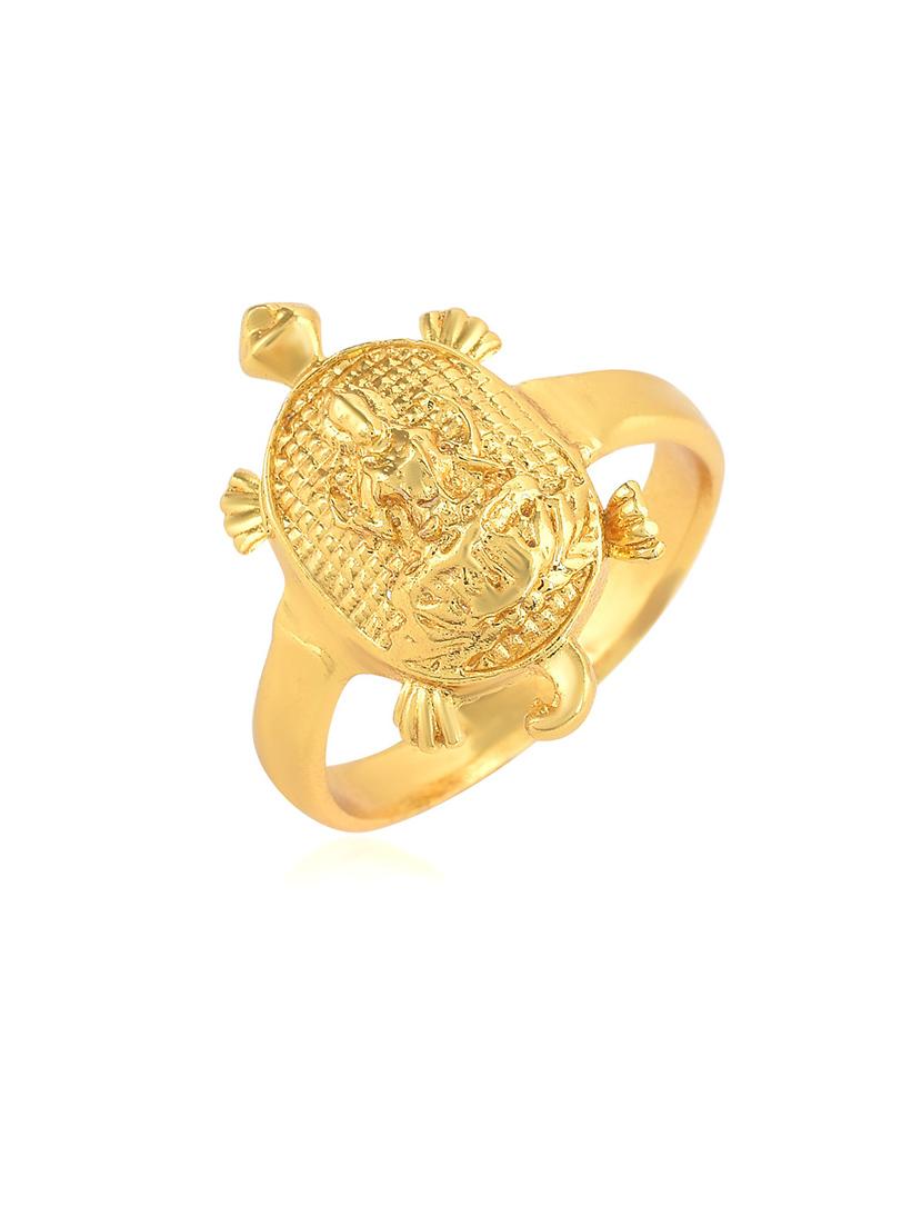 gold pleated ring - 18537067 - Standard Image - 2