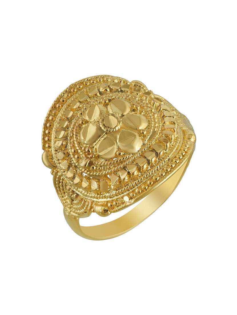 gold plated finger ring