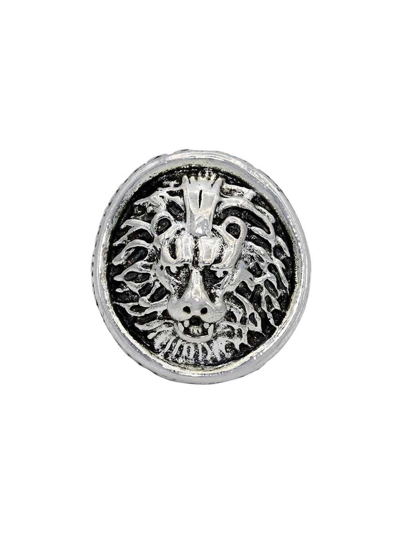 silver pleated ring - 18537102 -  Standard Image - 2