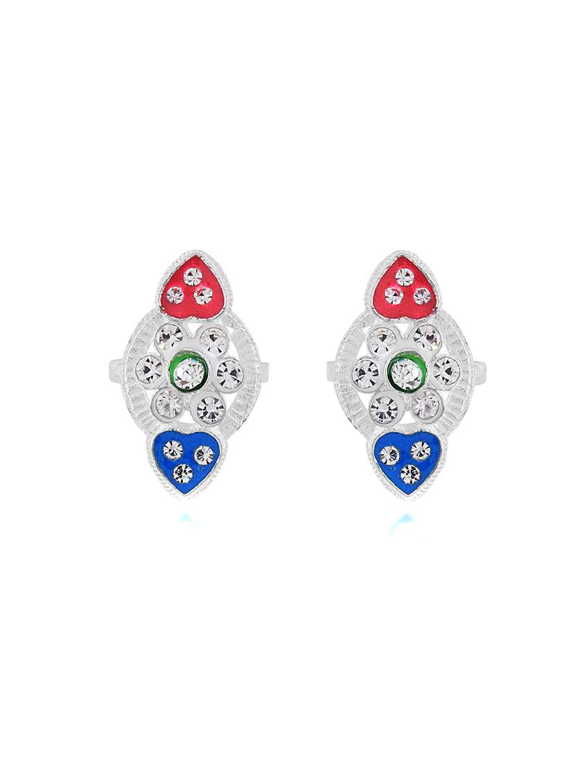 multi colored toe ring - 18537112 -  Standard Image - 2