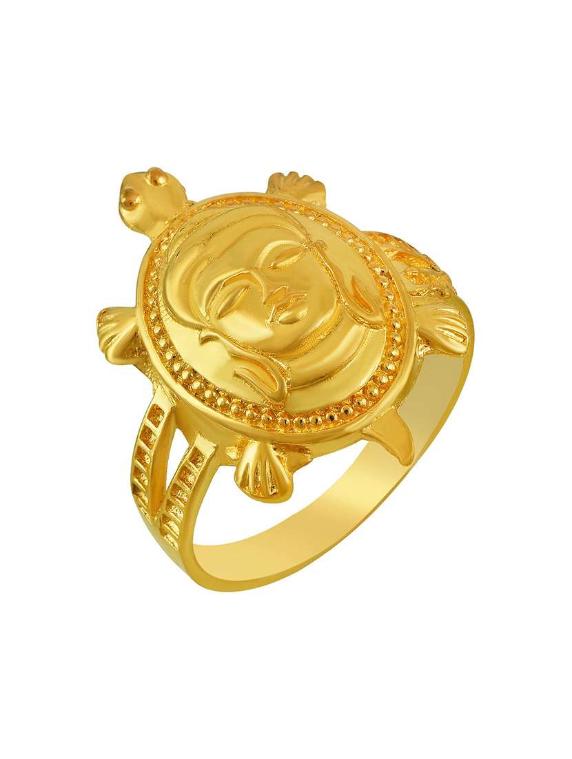 gold brass finger  ring