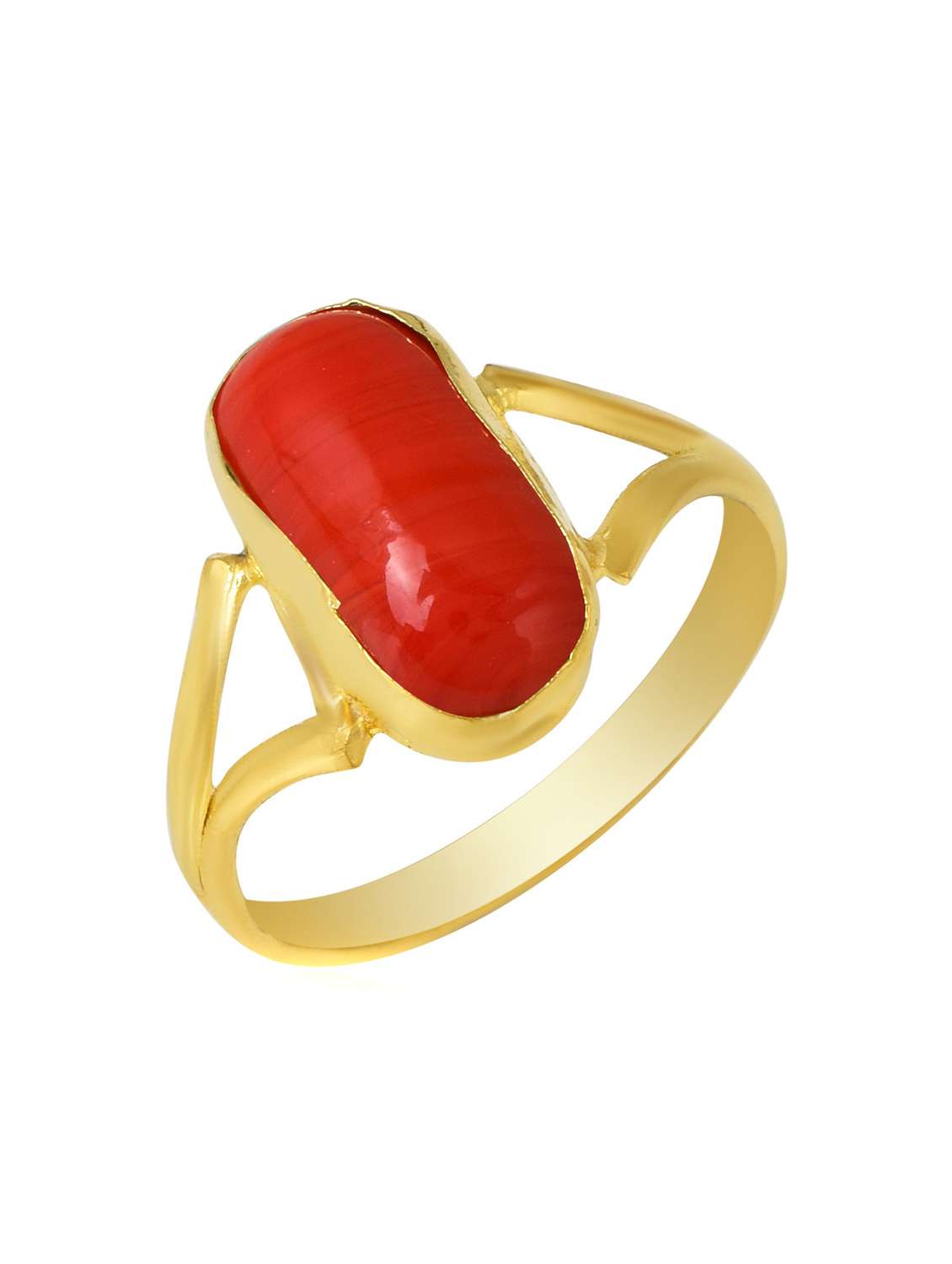 gold pleated ring