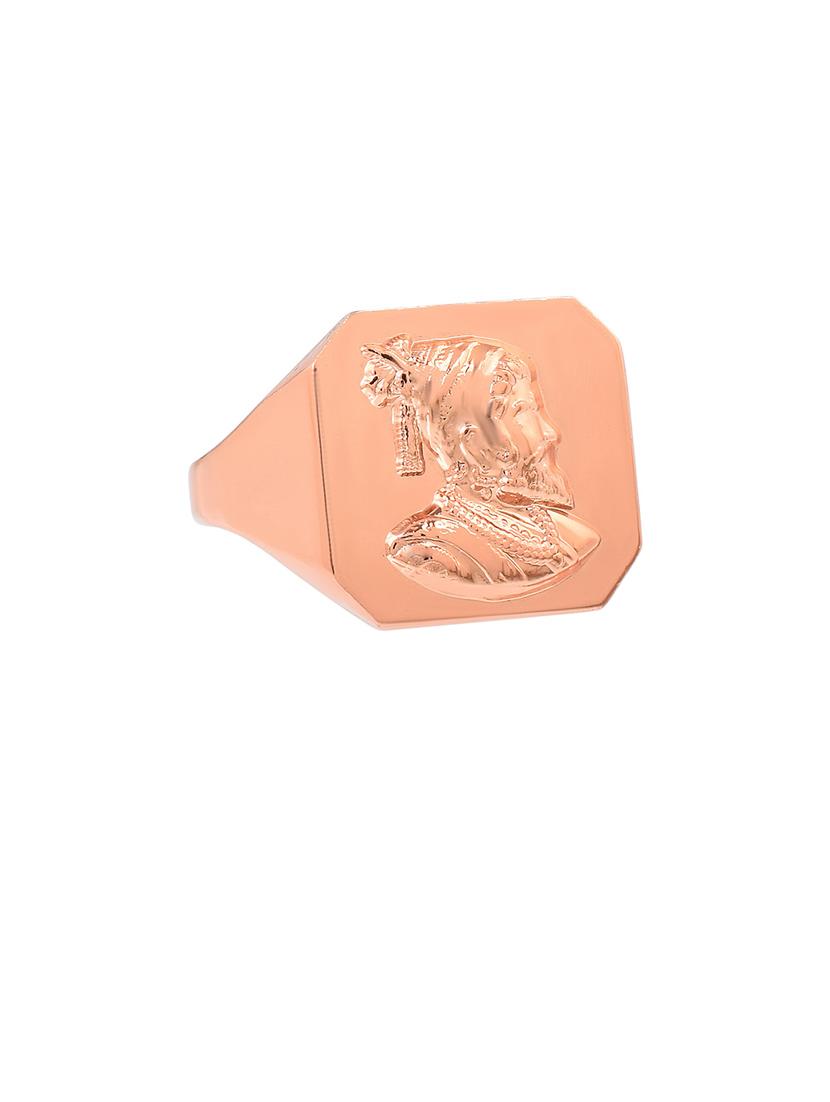 copper pleated ring - 18537195 - Standard Image - 2