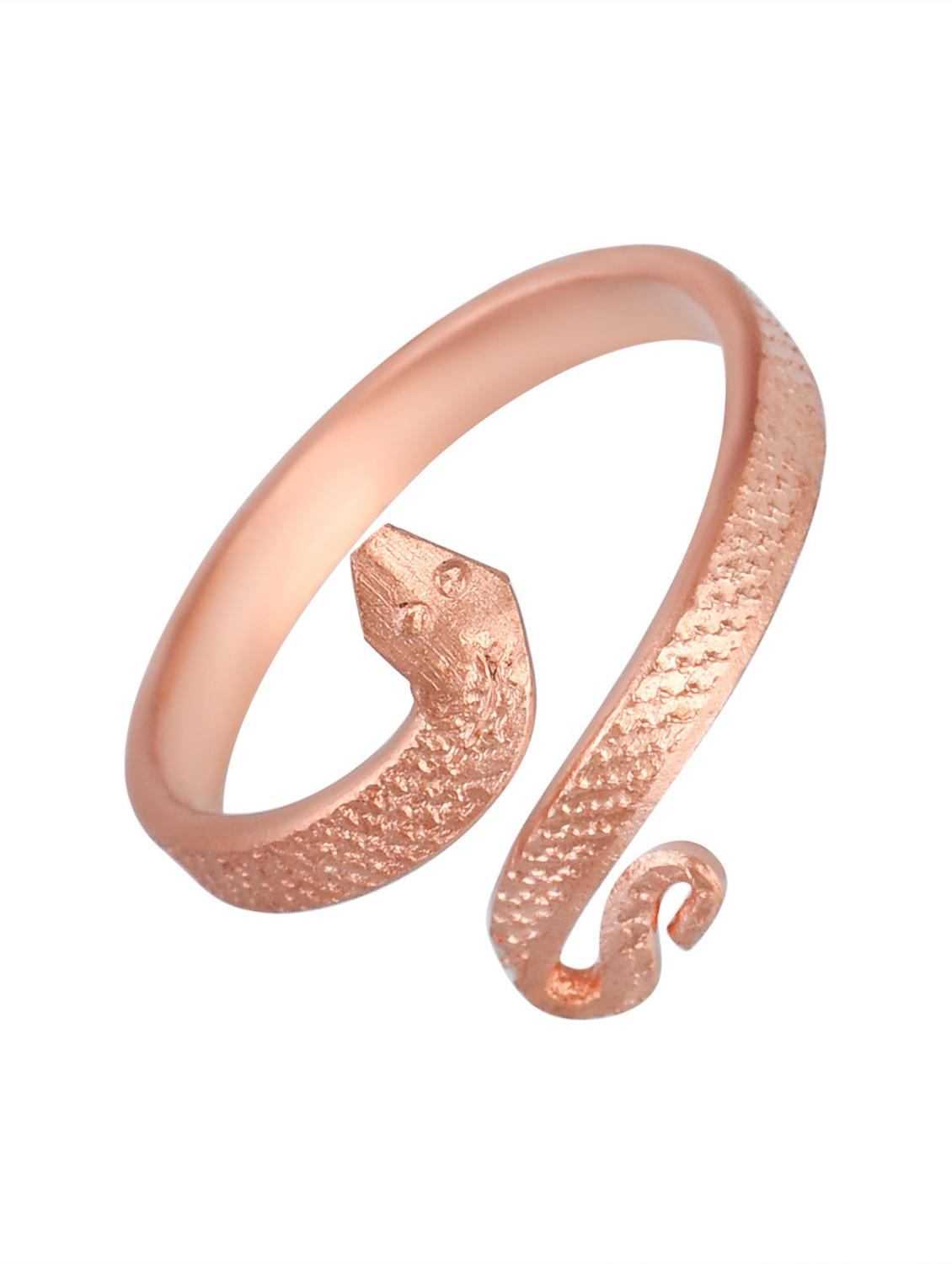 copper metal finger ring - 18537205 - Standard Image - 2